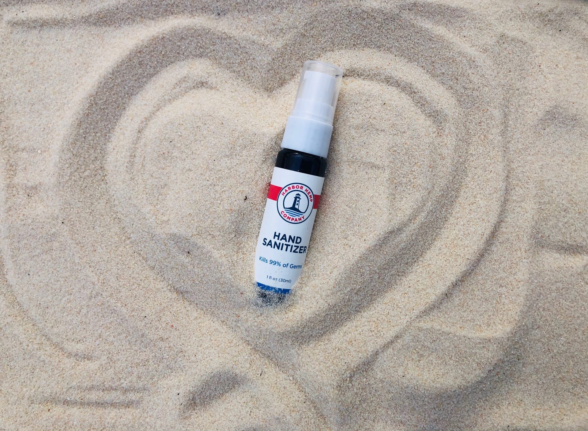 Harbor Hemp hand sanitizer