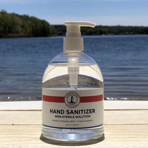 Harbor Hemp hand sanitizer