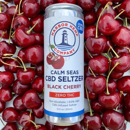 CBD Seltzer Black Cherry