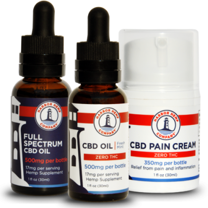 CBD Products by Harbor Hemp